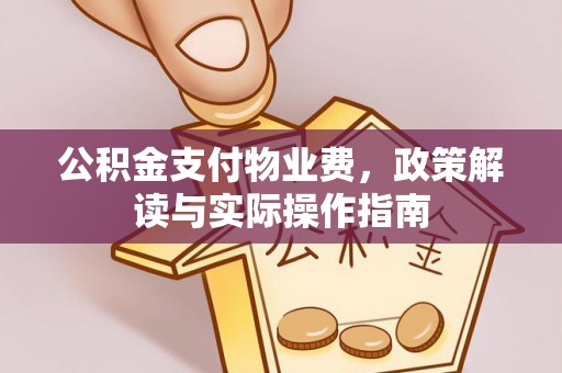 井研公积金支付物业费，政策解读与实际操作指南