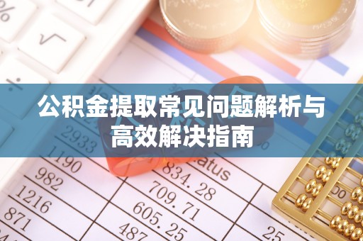 井研公积金提取常见问题解析与高效解决指南