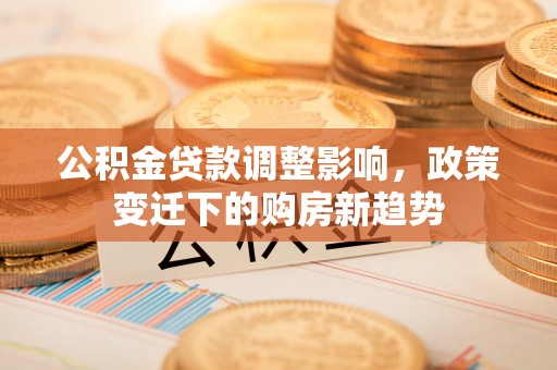 井研公积金贷款调整影响，政策变迁下的购房新趋势