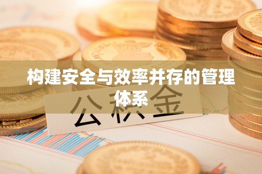 井研构建安全与效率并存的管理体系