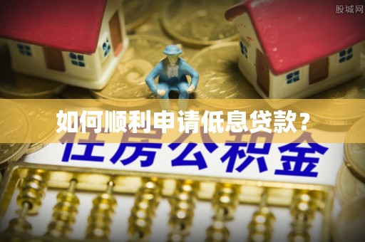 井研如何顺利申请低息贷款？
