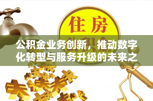 井研公积金业务创新，推动数字化转型与服务升级的未来之路