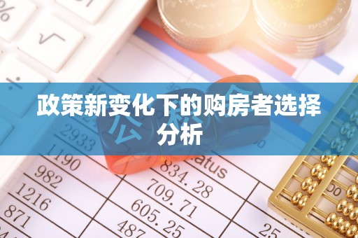 井研政策新变化下的购房者选择分析