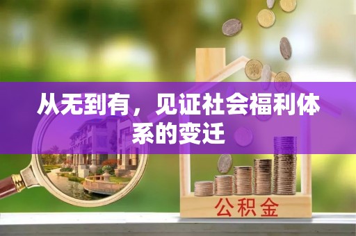 井研从无到有，见证社会福利体系的变迁