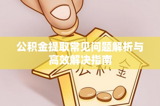井研公积金提取常见问题解析与高效解决指南