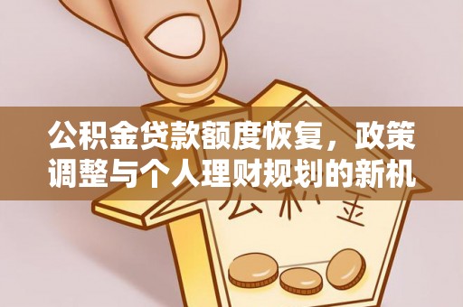 井研公积金贷款额度恢复，政策调整与个人理财规划的新机遇
