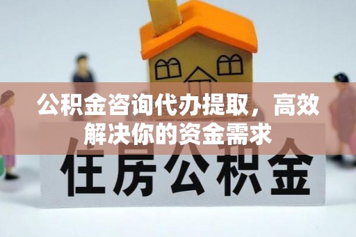 井研公积金咨询代办提取，高效解决你的资金需求