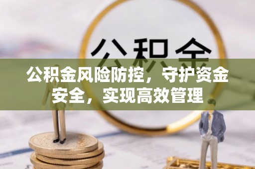 井研公积金风险防控，守护资金安全，实现高效管理