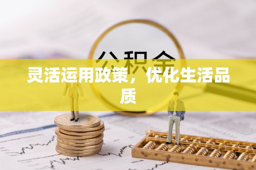 井研灵活运用政策，优化生活品质