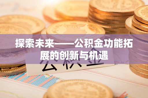 井研探索未来——公积金功能拓展的创新与机遇