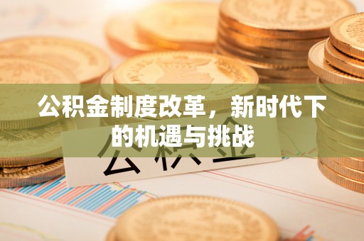 井研公积金制度改革，新时代下的机遇与挑战