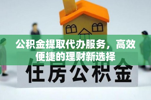 井研公积金提取代办服务，高效便捷的理财新选择