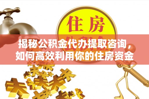 井研揭秘公积金代办提取咨询，如何高效利用你的住房资金